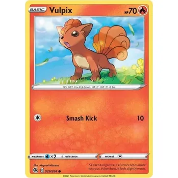 Sběratelská karetní hra Pokémon karta Vulpix 029/264 - Fusion Strike