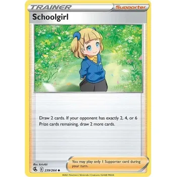 Sběratelská karetní hra Pokémon karta Schoolgirl 239/264 - Fusion Strike