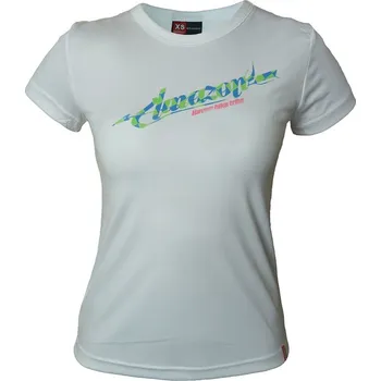 Cyklistické oblečení HAVEN Cyklistický dres s krátkým rukávem - AMAZON SHORT - bílá/zelená XS