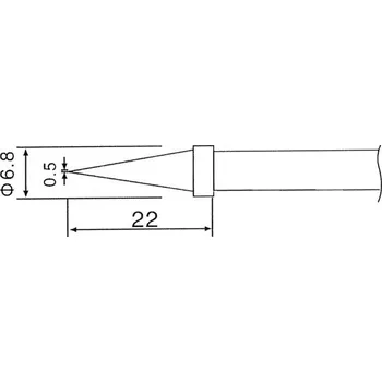 Pájecí hrot Hrot GETI GSA1002