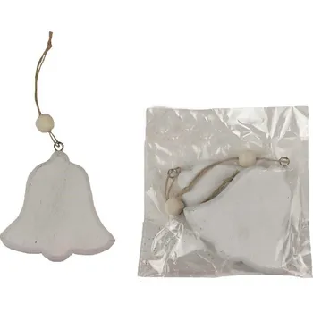 Vánoční dekorace Dekorace zvonek, 2 ks D4085-01