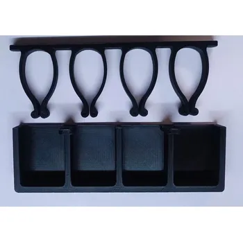 DRŽÁK PRUTŮ NA ZEĎ -3D TISK