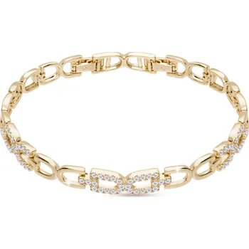 Náramek biju Pozlacený náramek 14k, spojená zrna s drobnými zirkony 2002352