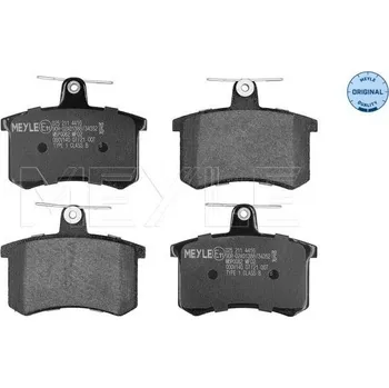 Brzdová destička Sada brzdových destiček, kotoučová brzda MEYLE 025 211 4416