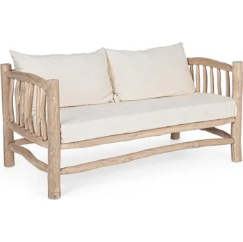 Pohovka BIZZOTTO Teaková pohovka SAHEL světlá 0680531