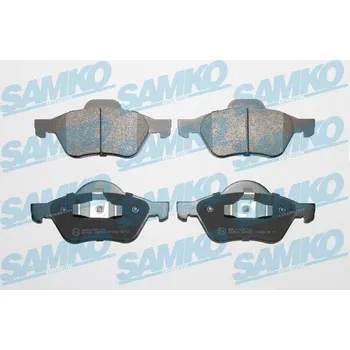Brzdová destička Sada brzdových destiček, kotoučová brzda SAMKO 5SP898