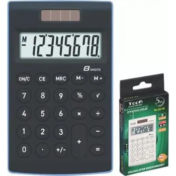 Kalkulačka Kapesní kalkulačka KW TR-252-K 8 míst černá 120-1772