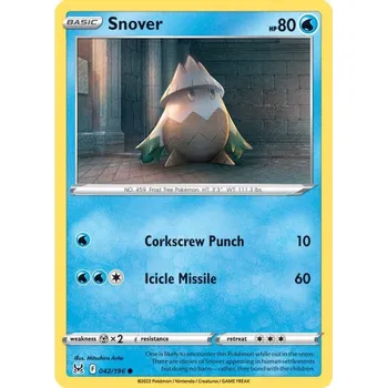 Sběratelská karetní hra Pokémon karta Snover 042/196 - Lost Origin