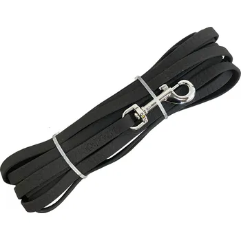 Vodítko pro psa BAFPET Stopovací vodítko POLYTRACE Barva: Černá, Rozměr: 10mm x 10m 13001