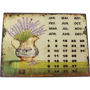 Kovový kalendář DHLHT11213R