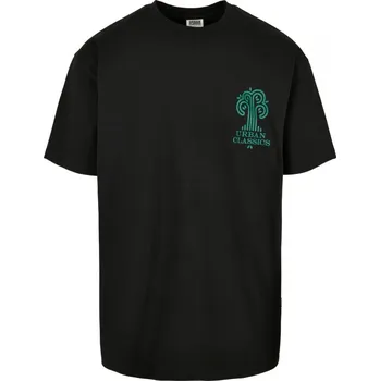 Pánská móda Organic Tree Logo Tee - black M
