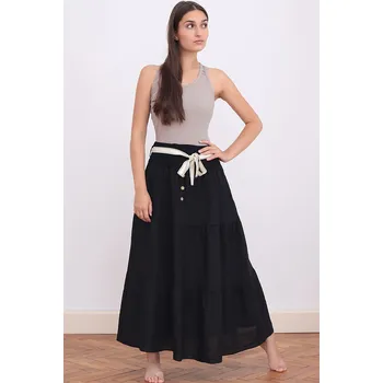 Dámská sukně Glara Lněná sukně 951616