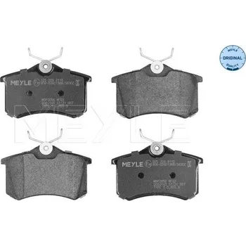 Brzdová destička Sada brzdových destiček, kotoučová brzda MEYLE 025 209 6115