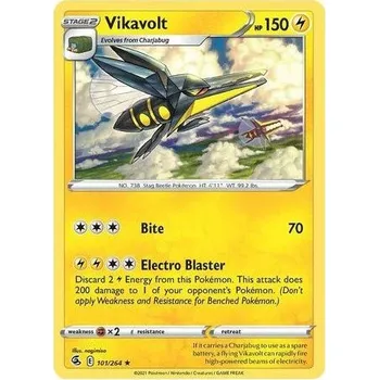 Sběratelská karetní hra Pokémon karta Vikavolt 101/264 - Fusion Strike
