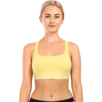 Podprsenka Dámská podprsenka Calvin Klein žlutá (QF6768E-9LD) XS QF6768E-9LD Možnost vrácení zboží ZDARMA do 120 dnů!