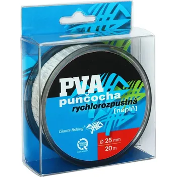 PVA GIANTS FISHING PVA NÁHRADNÍ PUNČOCHA MESH FAST MELT REFILL 25MM/20M