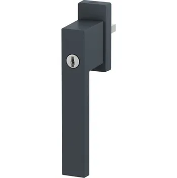 OKENNÍ KLIKY - DUBLIN (uzamykatelné) Barva: antracit, Trn: 35mm