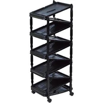 Pojízdný botník ZIP 10 - šedá