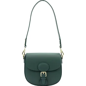 Kabelka Kožená crossbody kabelka Luka 19-59-2 tyrkysová