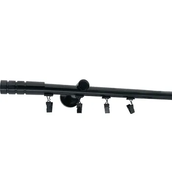 Garnýž Kovovégarnýže.cz Garnýž broadway Stord 19 mm černá lesklá Varianta jednořadá nebo dvouřadá: Dvouřadá, Uchycení látky: jezdec s háčkem, Délka garnýže Broadway: 300 cm