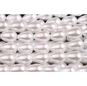 Dětské navlékací korálky Vosk. hruška č. 25 (8x10mm)