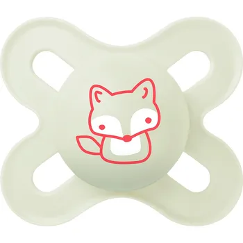 dudlíky MAM Start dudlík 1 ks 0-2 m bílý/liška