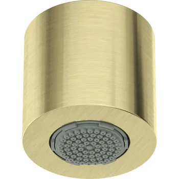 Sprchová hlavice Deante Silia, dešťová sprchová hlavice, 1-funkce, zlatá matná, DEA-NQS_R30K