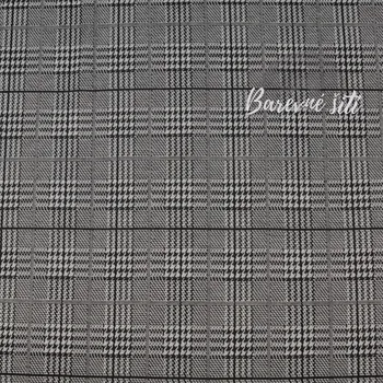 Jacquard Káro kohoutí stopy (E) (Pružný jacquard modního vzoru)