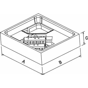 Masážní přístroj Duravit držák sprchové vaničky (792409000000000)