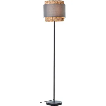 Stojací lampa Brilliant 94552/22 Stojanová lampa WATERLILLY ŠEDÁ + vodní hyacint