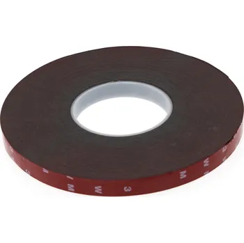 Lepicí páska Oboustranná lepící páska černá 15mm