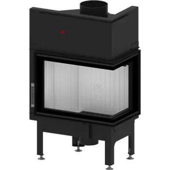 Krbová vložka Krbová vložka HITZE ALBERO AL9R.H-D - rohová pravá