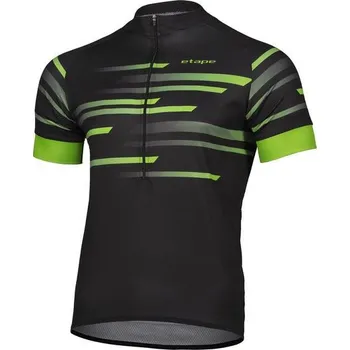 cyklistický dres Etape Energy 2022418 černý/zelený