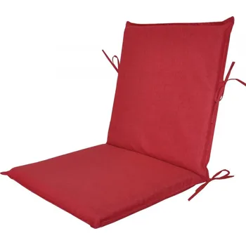 Podsedák Nábytek PEGAS Polstr na zahradní křeslo UNI s nízkým opěradlem - látka vínový melír