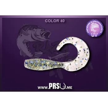 Umělá nástraha Crazy Fish ANGRY SPIN 1" barva 40 bílý čaj