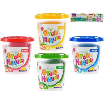 Modelovací hmota Tvořící hmota v kelímku 4 x 140 g