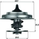 Termostat, chladivo MAHLE TX 18 83D