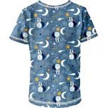 WAMU Dětské tričko s krátkým rukávem MEDVÍDCI NA MĚSÍCI 122 - 128