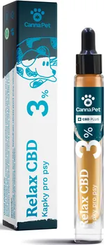 CannaPet Relax CBD kapky pro psy 3 % 7 ml