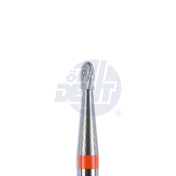 Fréza jemná tvrdokovová fréza s křížovým břitem, vajíčko | do násadce | 500 104 277 140 014