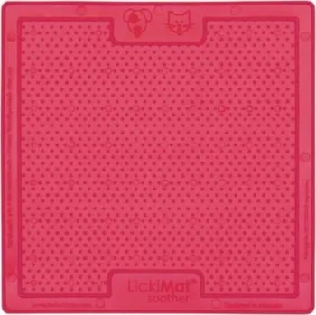 Dávkovač krmiva Lízací podložka Soother | 20 x 20cm | LickiMat Barva: Růžová