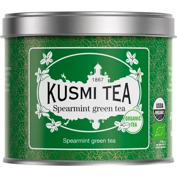 Čaj Zelený čaj SPEARMINT Kusmi Tea plechovka 100 g