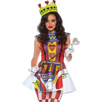 Karnevalový kostým Leg Avenue - Dámský kostým královna karet - L