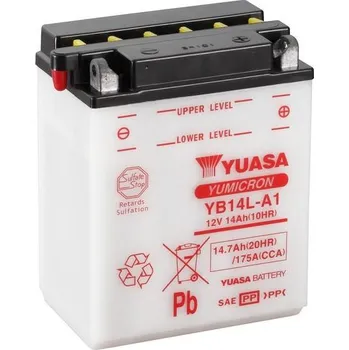Motobaterie motobaterie YUASA YB14L-A1 (12V 14Ah)