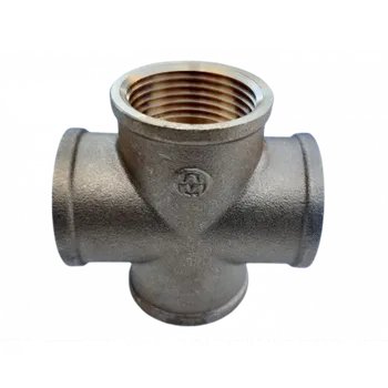 Mosazný kříž s vnitřními závity Steno 616780 (Steno 616780)