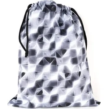 Školní sáček PYTLÍK NA PŘEZŮVKY 06 ČERNOBÍLÝ