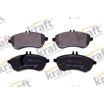 Brzdový systém Sada brzdových destiček, kotoučová brzda KRAFT AUTOMOTIVE 6001003