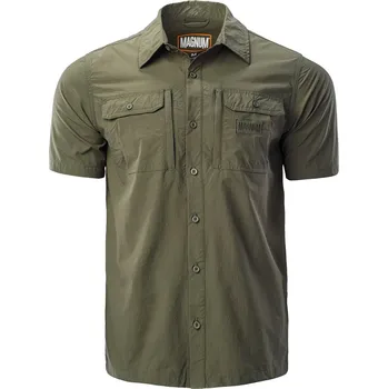 Pánská košile Pánská Košile MAGNUM MAGNUM BATTLE M000205791 – Zelená XXL