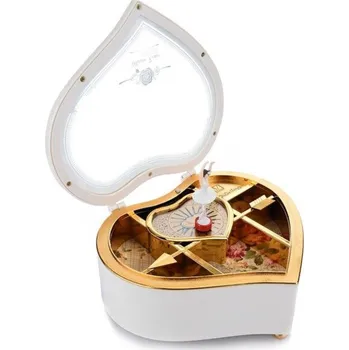 Šperkovnice Miranda Hrací šperkovnice D1740 bílá