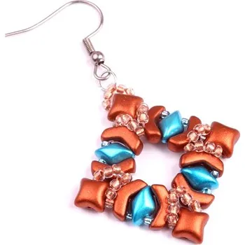 Korálek Náušnice Véli č. 1482 - stavebnice